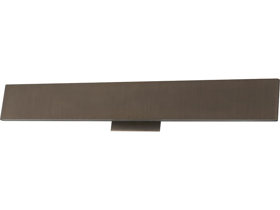 Abra Slim 2-Light Brushed Bronze Vanity Light