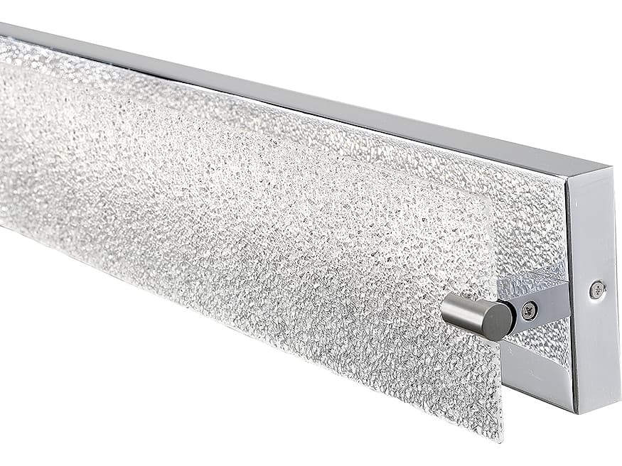 Abra Blaze 1-Light Chrome Vanity Light