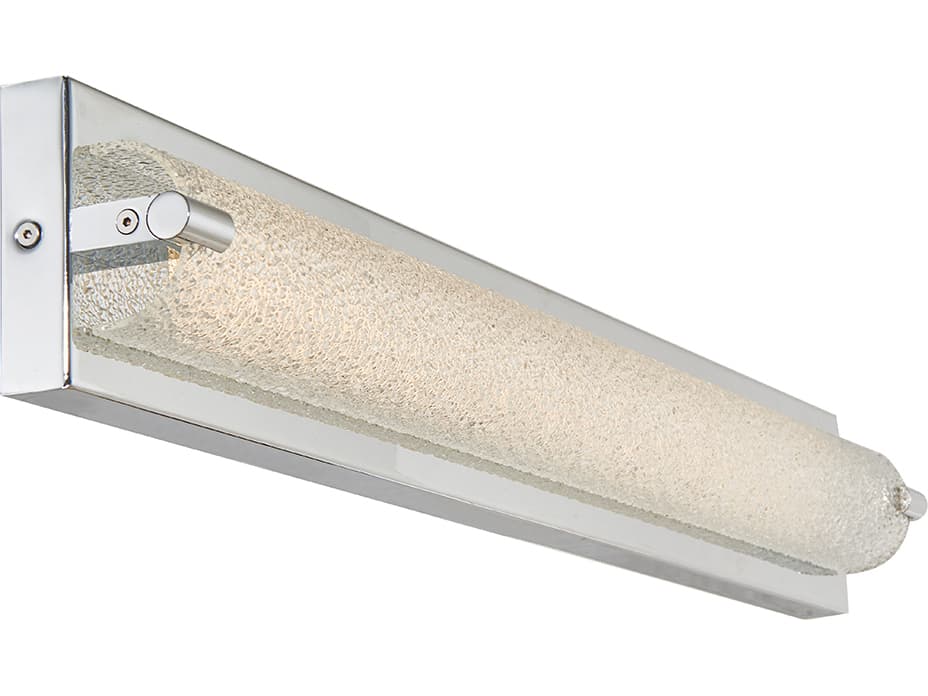 Abra Veil 1-Light Chrome Vanity Light