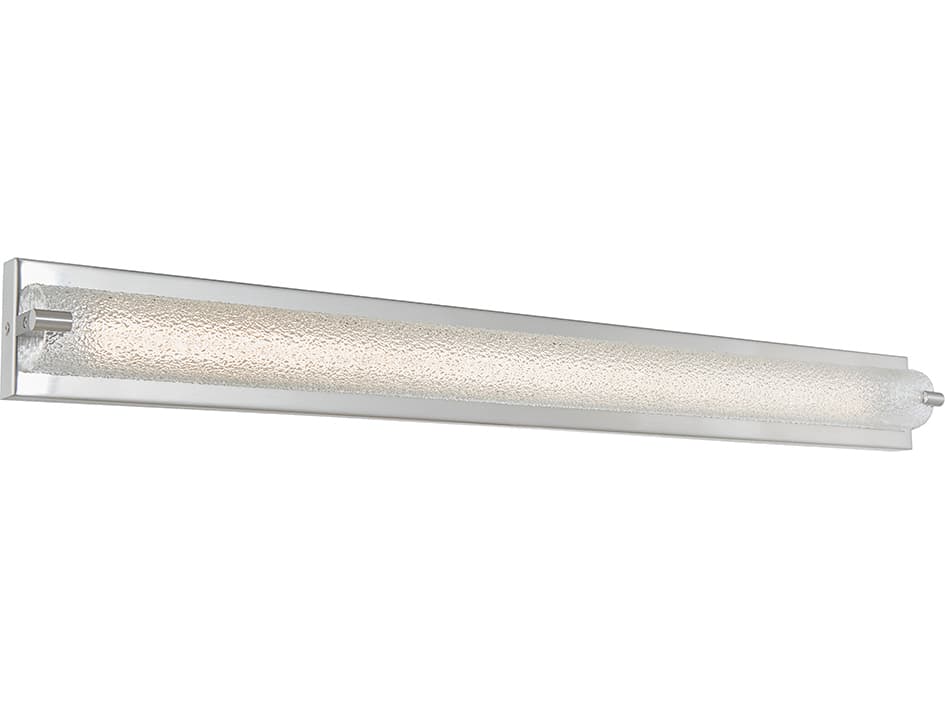Abra Veil 1-Light Brushed Nickel Vanity Light