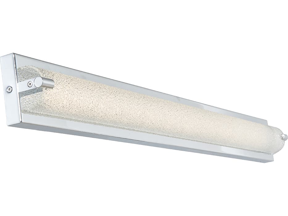 Abra Veil 1-Light Chrome Vanity Light