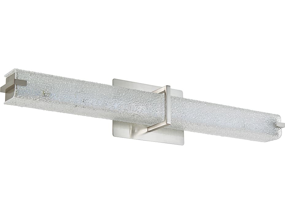 Abra Squire 1-Light Brushed Nickel Vanity Light