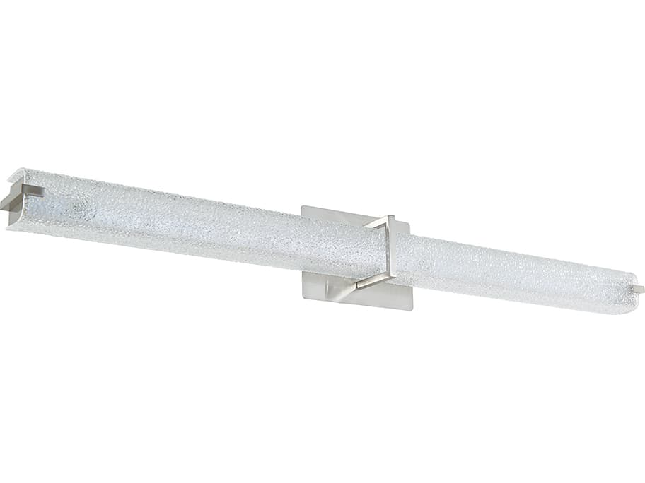 Abra Squire 1-Light Brushed Nickel Vanity Light