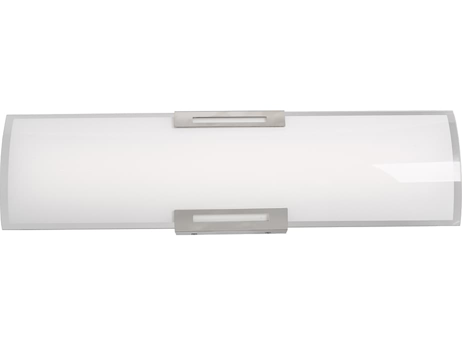 Abra Allure 1-Light Brushed Nickel Vanity Light