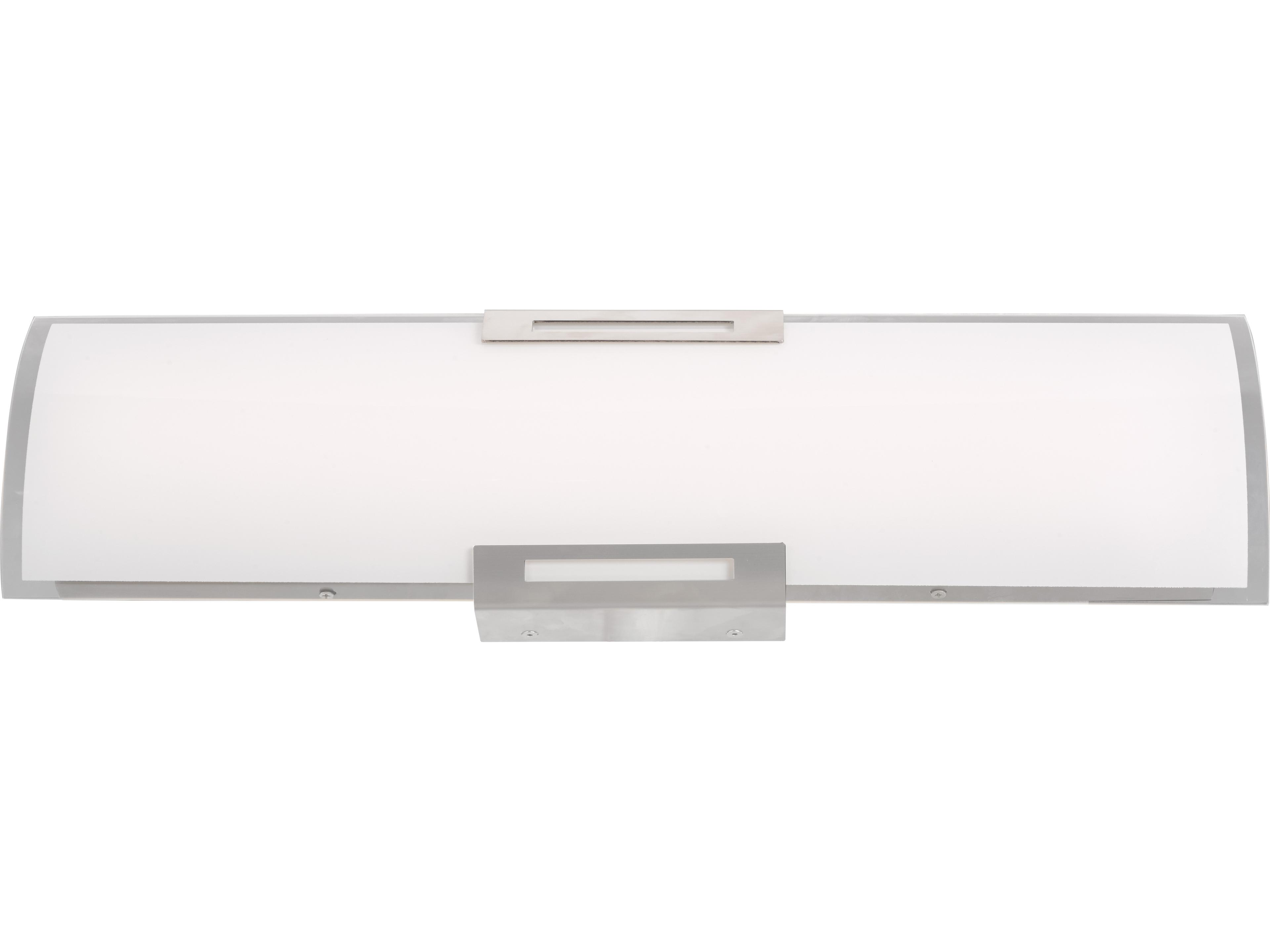 Abra Allure 1-Light Brushed Nickel Vanity Light