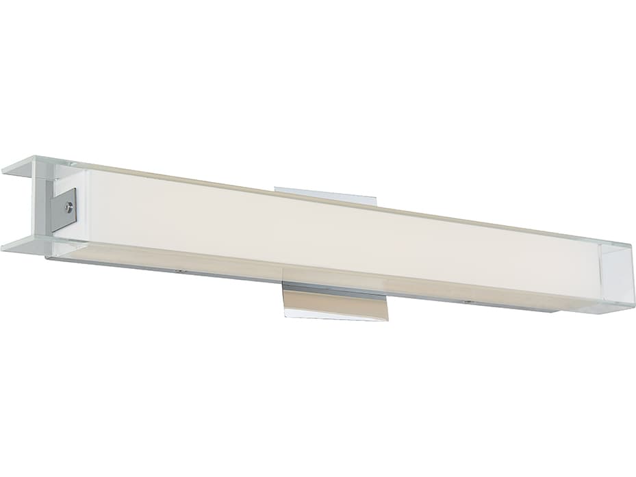 Abra Mist 1-Light Chrome Vanity Light