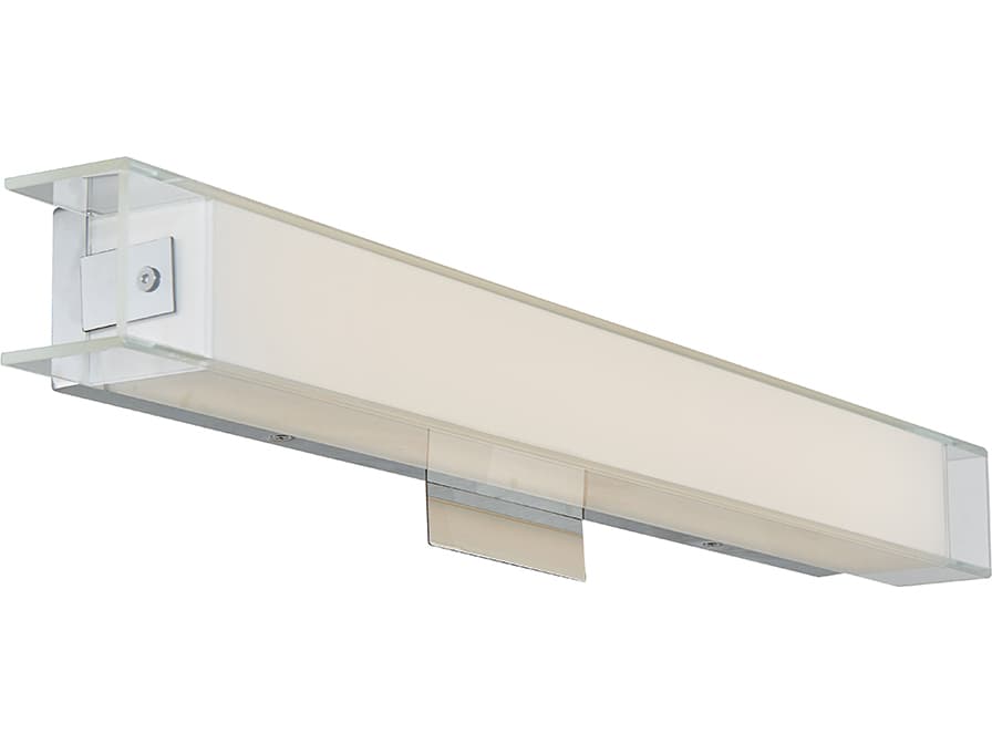 Abra Mist 1-Light Chrome Vanity Light