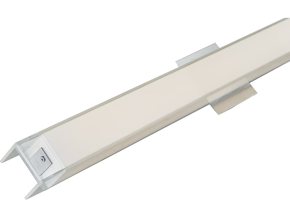 Abra Mist 1-Light Chrome Vanity Light