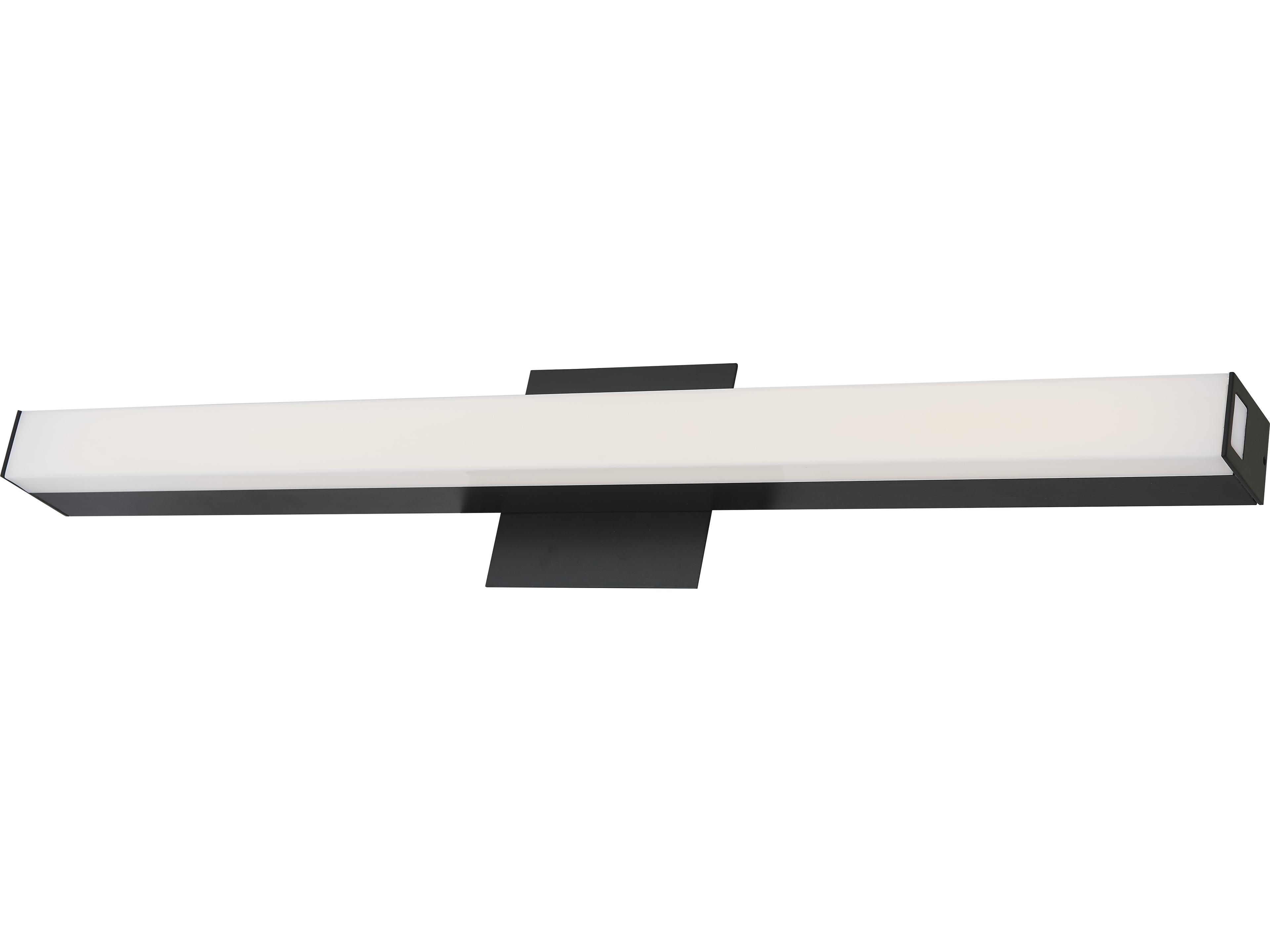 Abra Sabre 1-Light Black Vanity Light