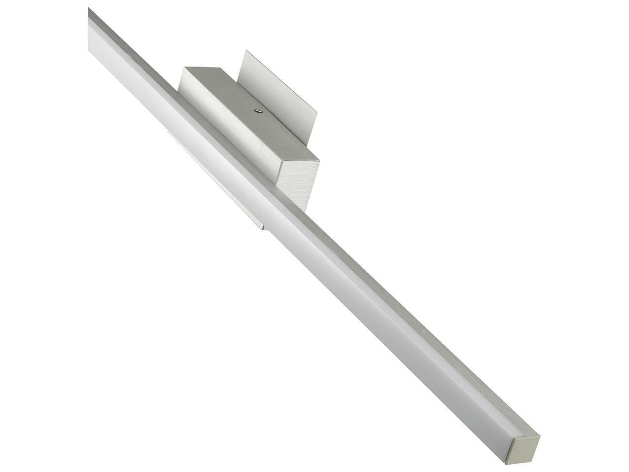 Abra Foil 1-Light Brushed Aluminum Gray Vanity Light