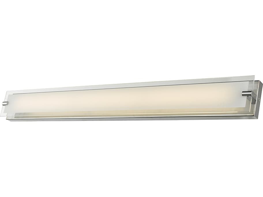 Abra Blaze 1-Light Chrome Vanity Light