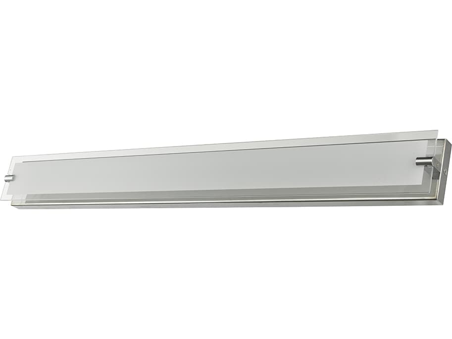 Abra Blaze 1-Light Chrome Vanity Light