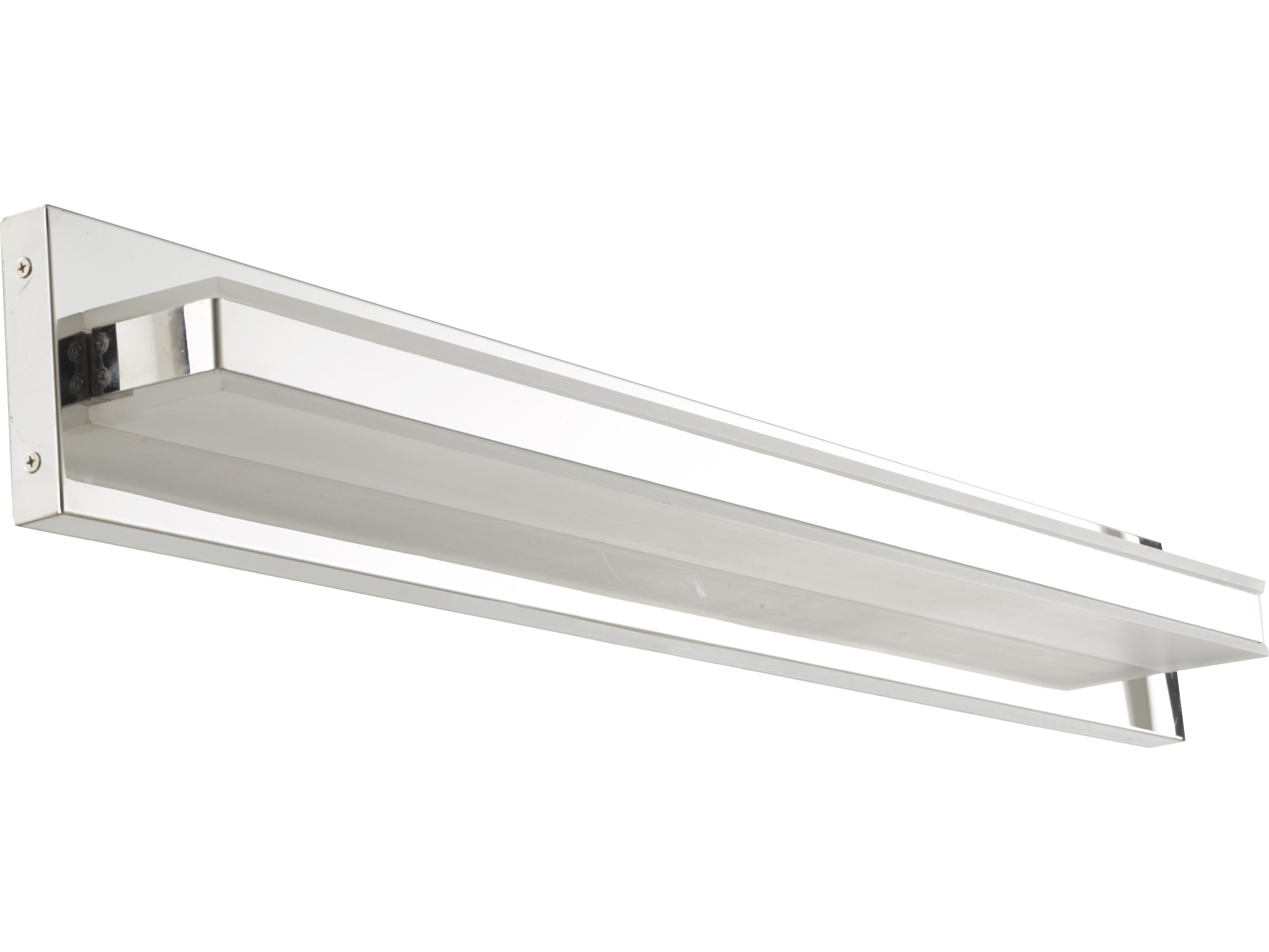 Abra Fusion 1-Light Chrome Vanity Light