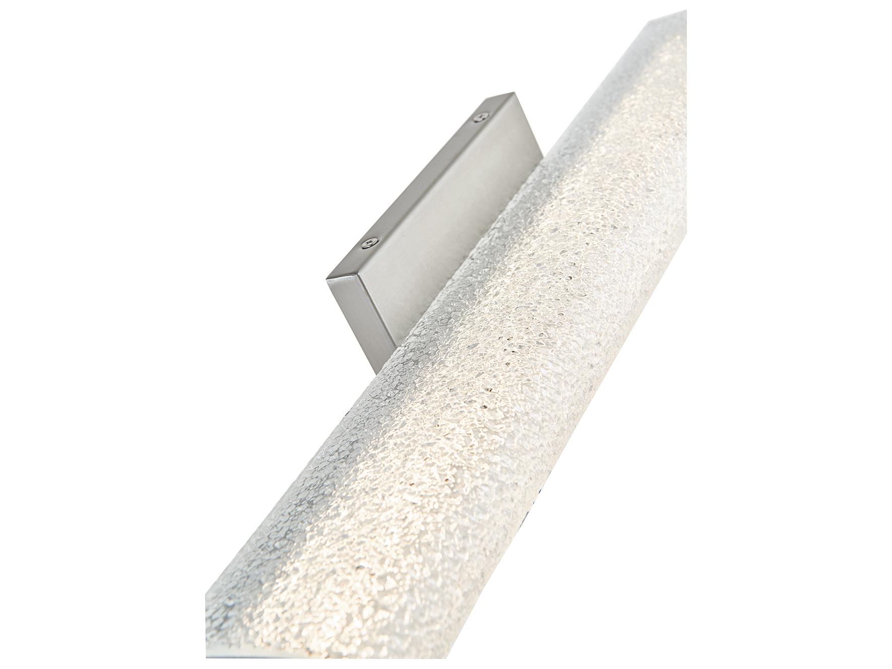 Abra Eco 1-Light Brushed Nickel Vanity Light