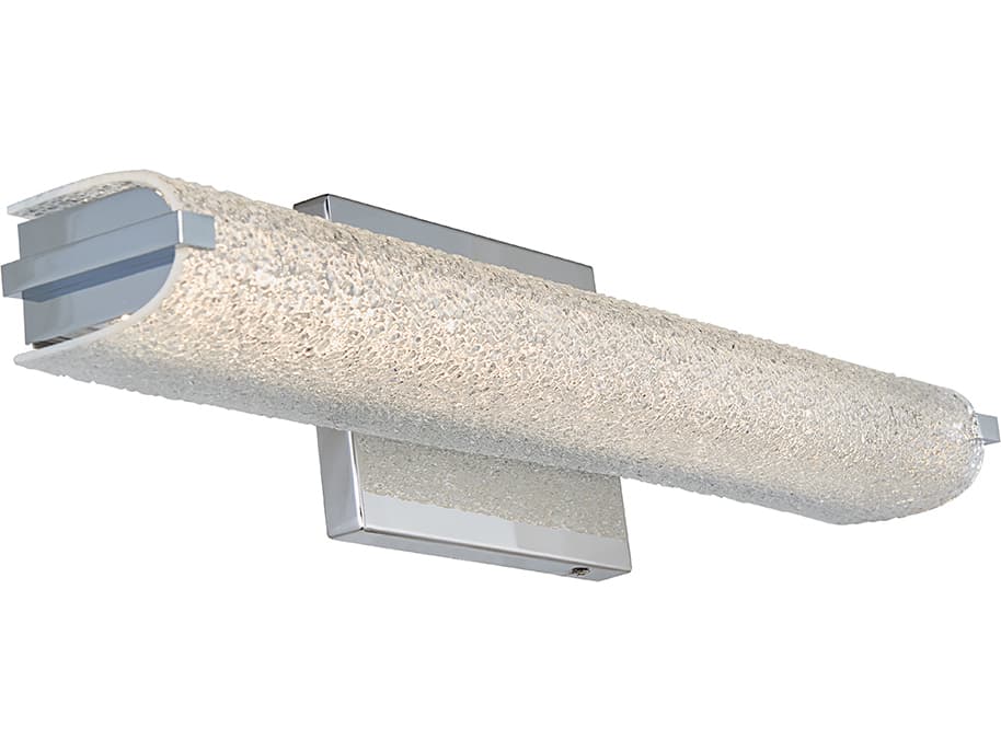 Abra Eco 1-Light Chrome Vanity Light