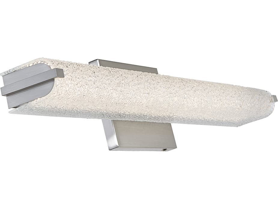 Abra Eco 1-Light Brushed Nickel Vanity Light