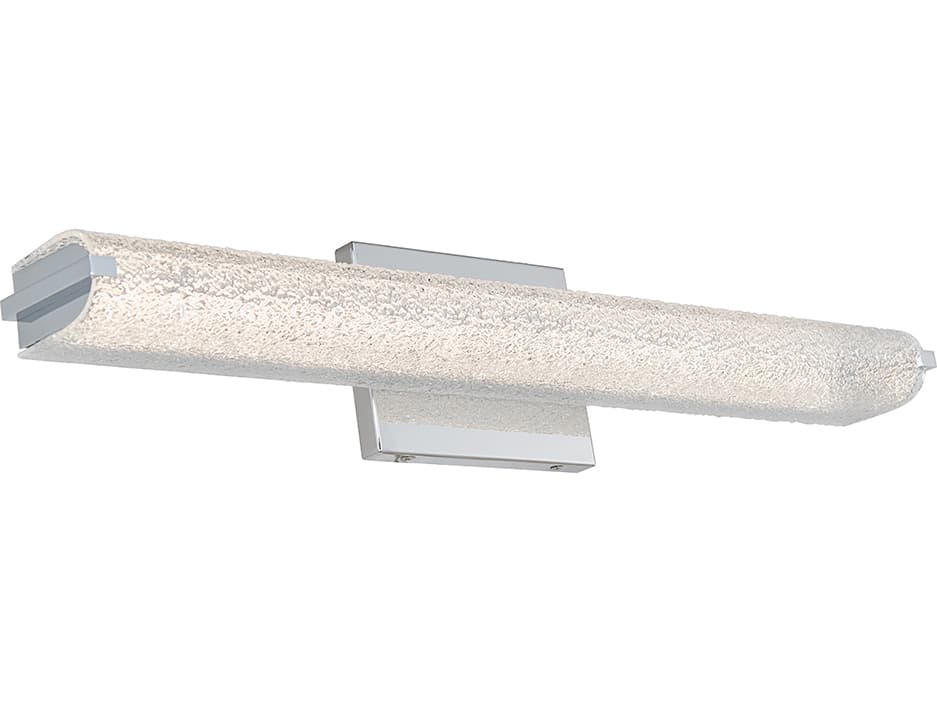 Abra Eco 1-Light Chrome Vanity Light