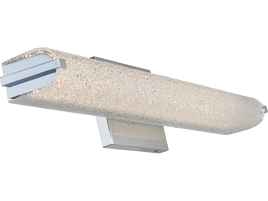 Abra Eco 1-Light Chrome Vanity Light