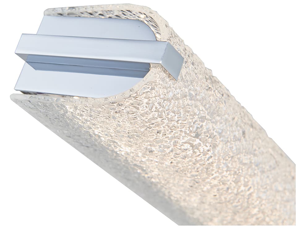 Abra Eco 1-Light Chrome Vanity Light