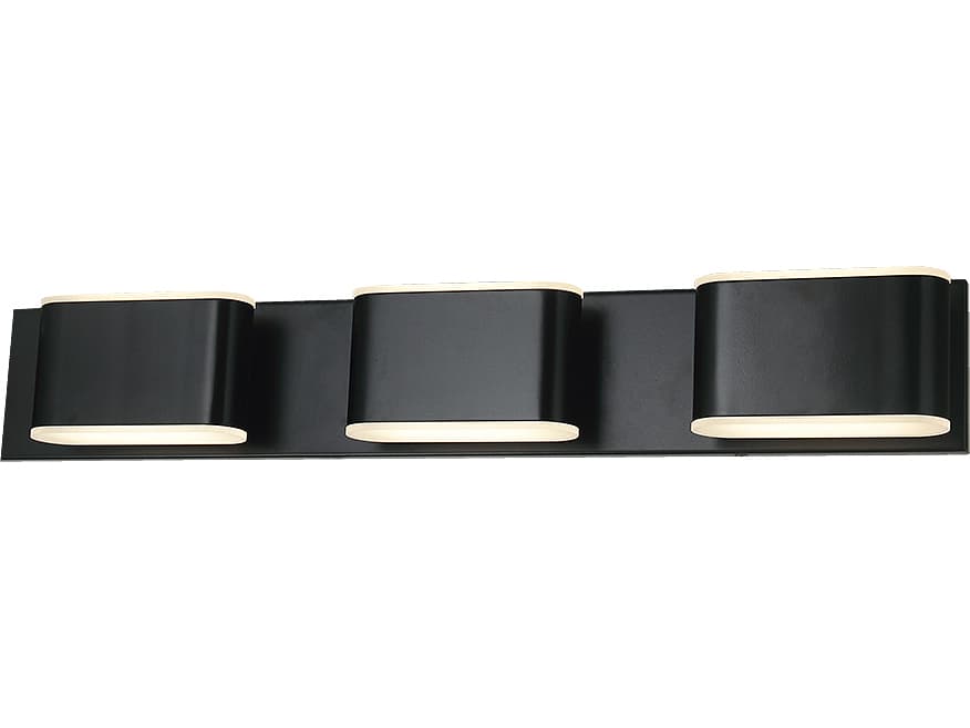Abra Bianca 6-Light Black Vanity Light