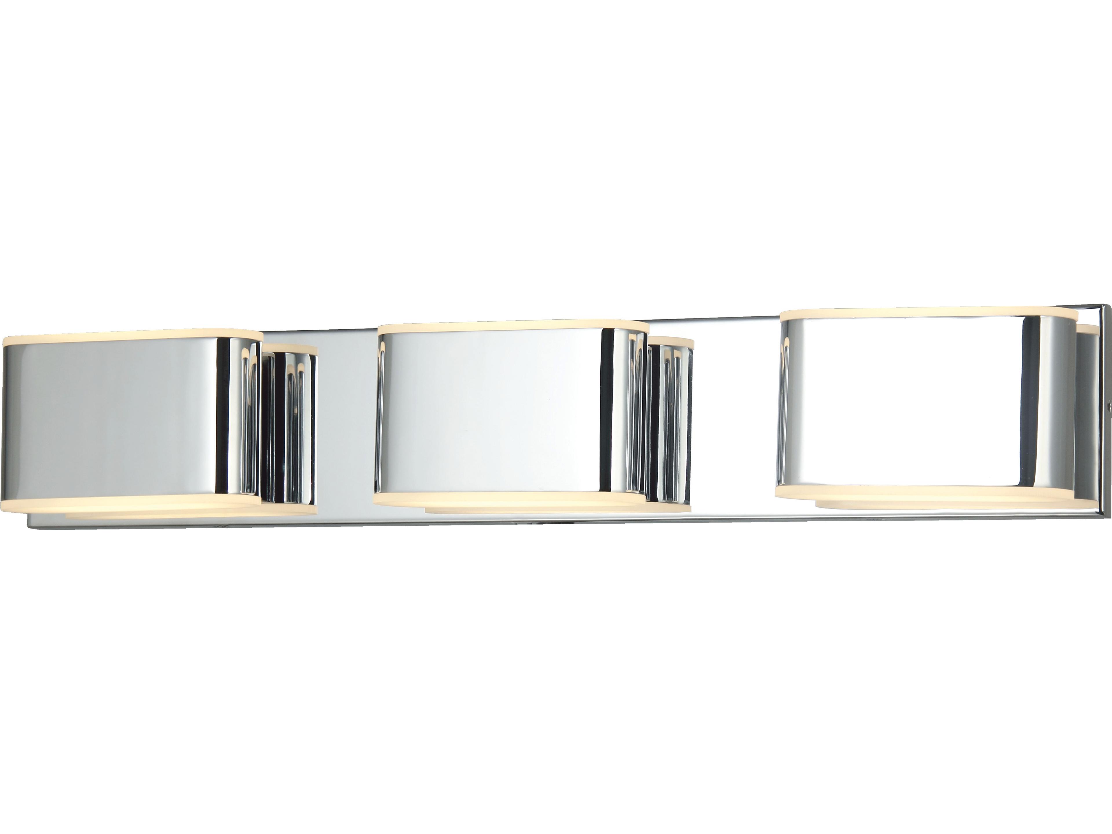 Abra Bianca 6-Light Chrome Vanity Light