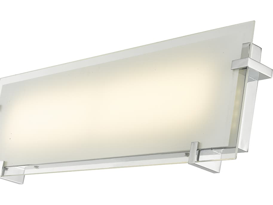 Abra Matrix 1-Light Chrome Vanity Light