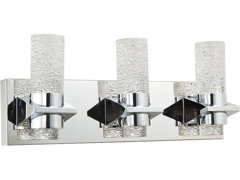 Abra Krypton 6-Light Chrome Vanity Light