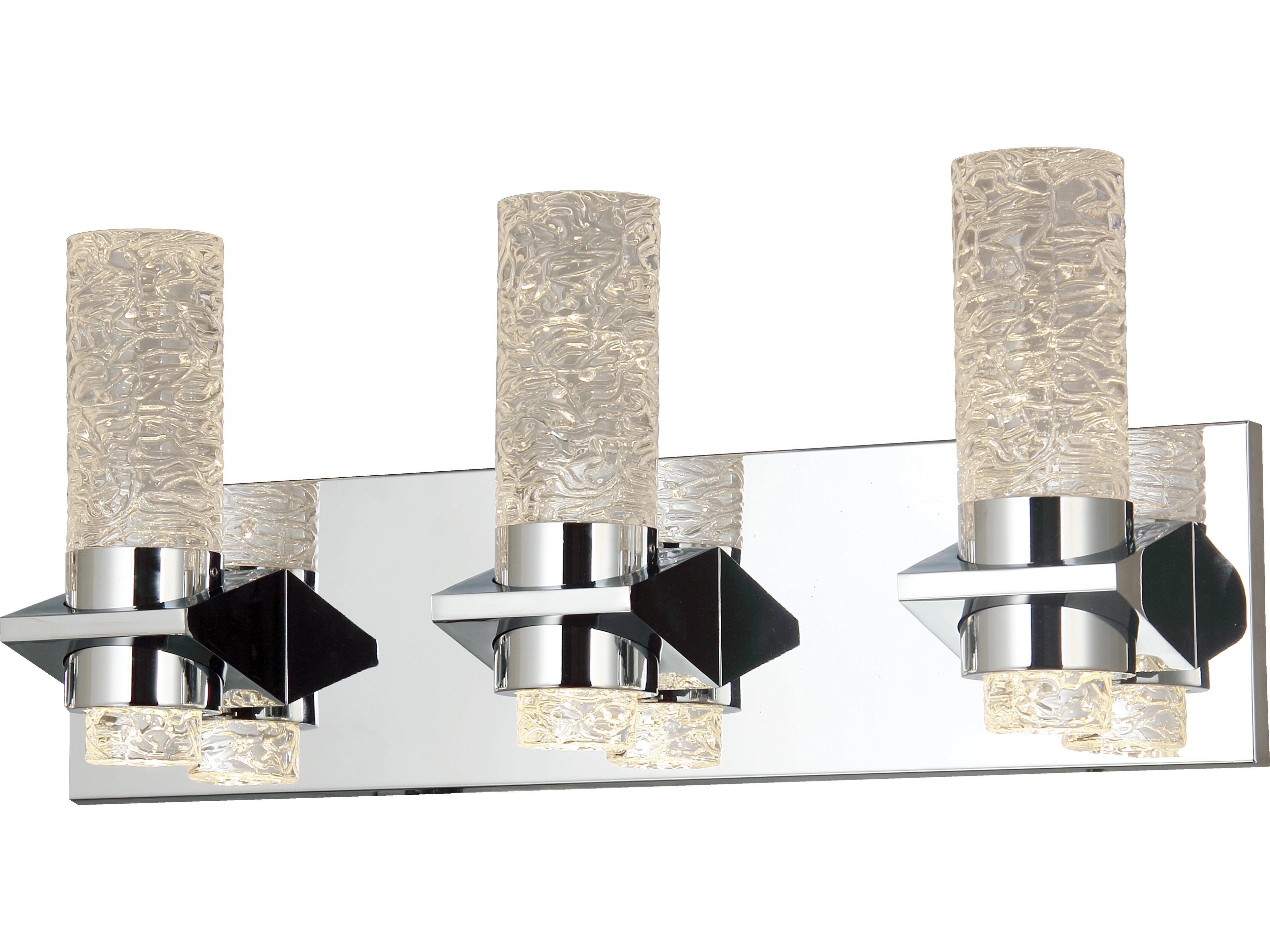 Abra Krypton 6-Light Chrome Vanity Light