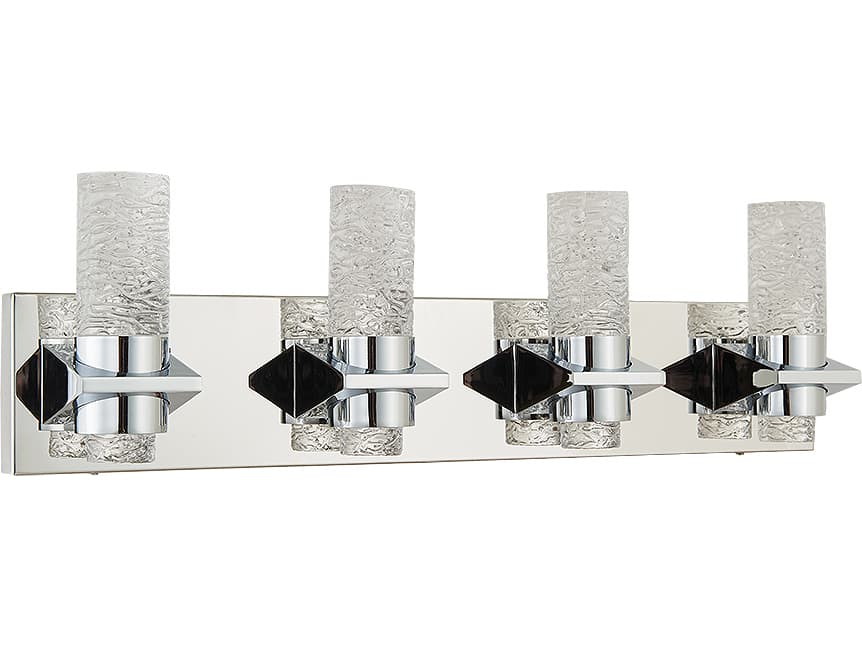 Abra Krypton 8-Light Chrome Vanity Light