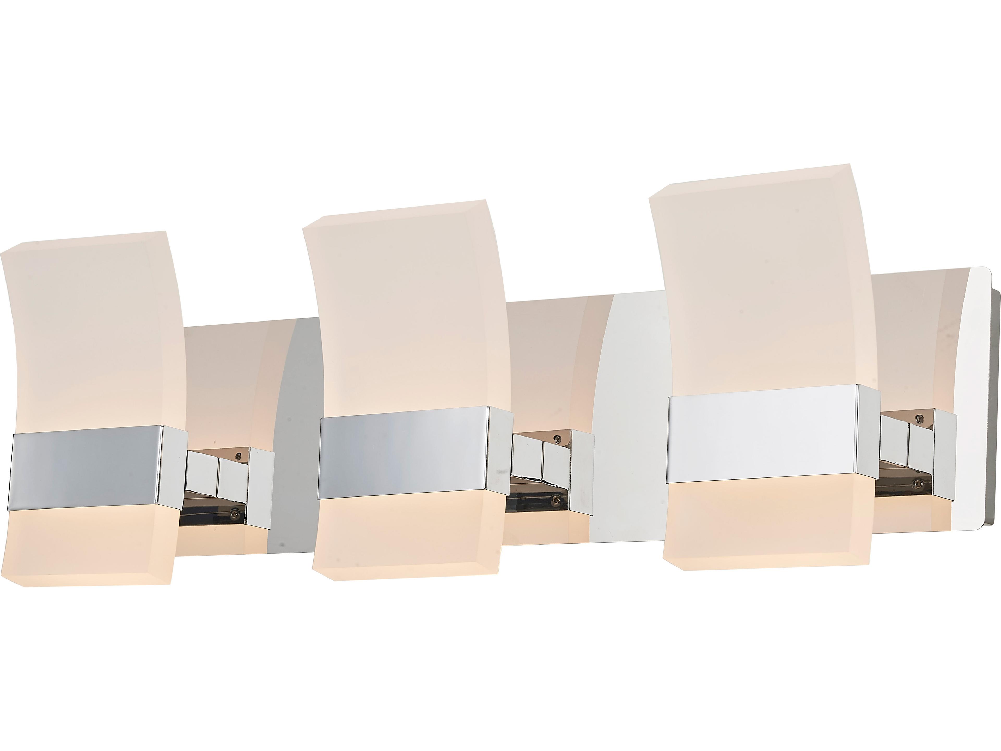 Abra Fang 6-Light Chrome Vanity Light