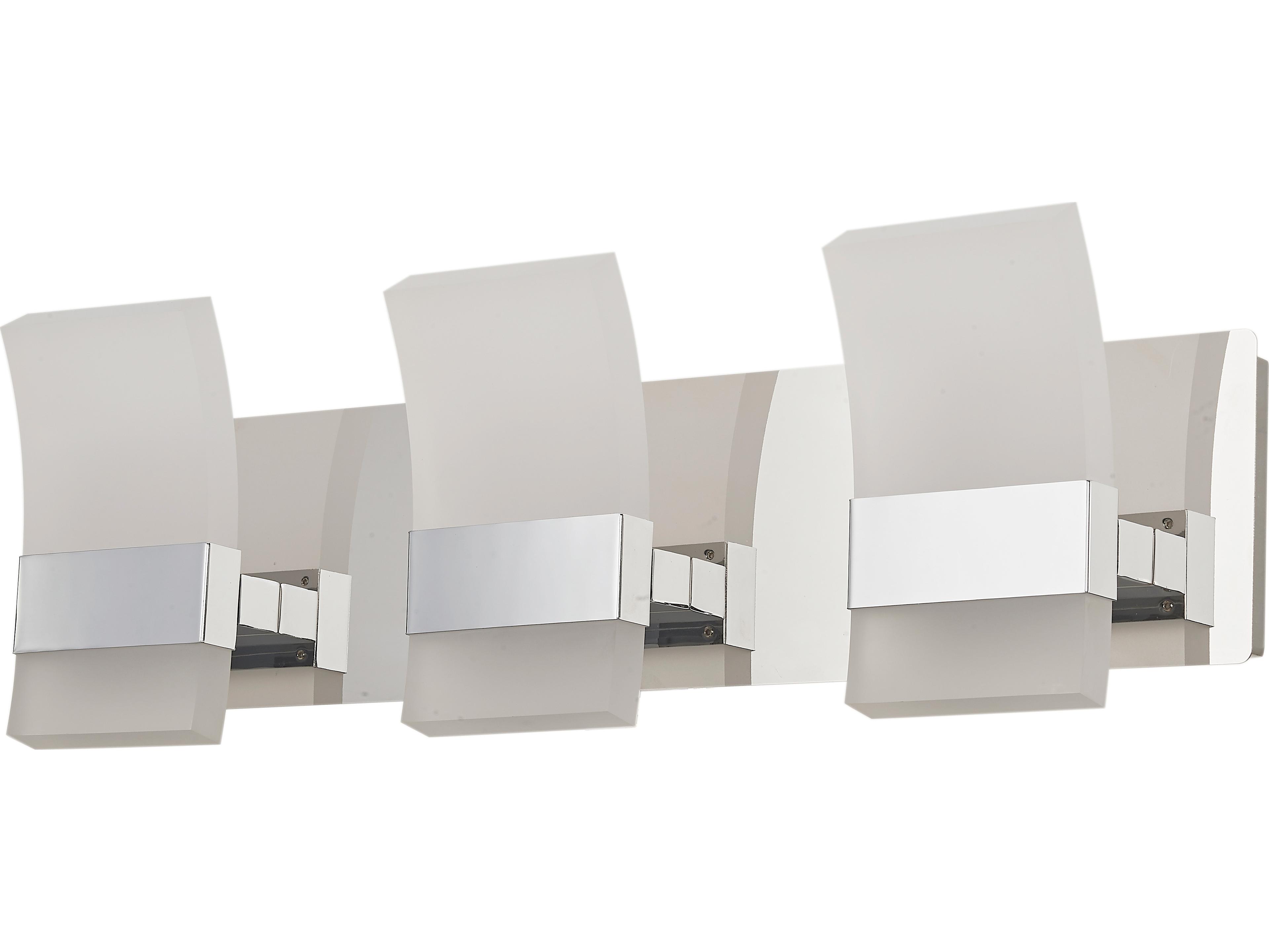 Abra Fang 6-Light Chrome Vanity Light