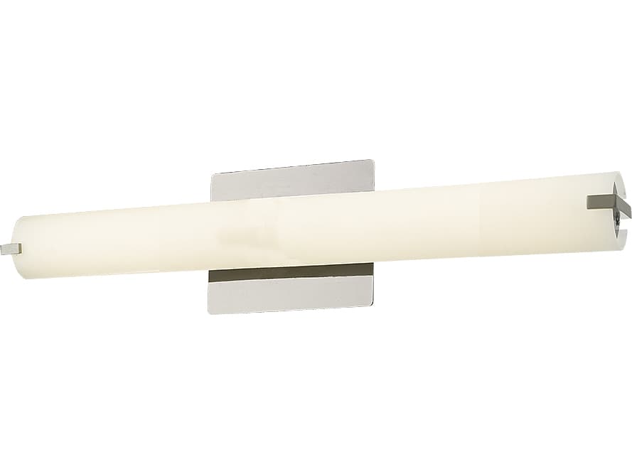 Abra Squire 1-Light Brushed Nickel Vanity Light
