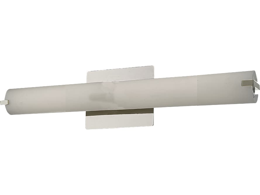 Abra Squire 1-Light Brushed Nickel Vanity Light