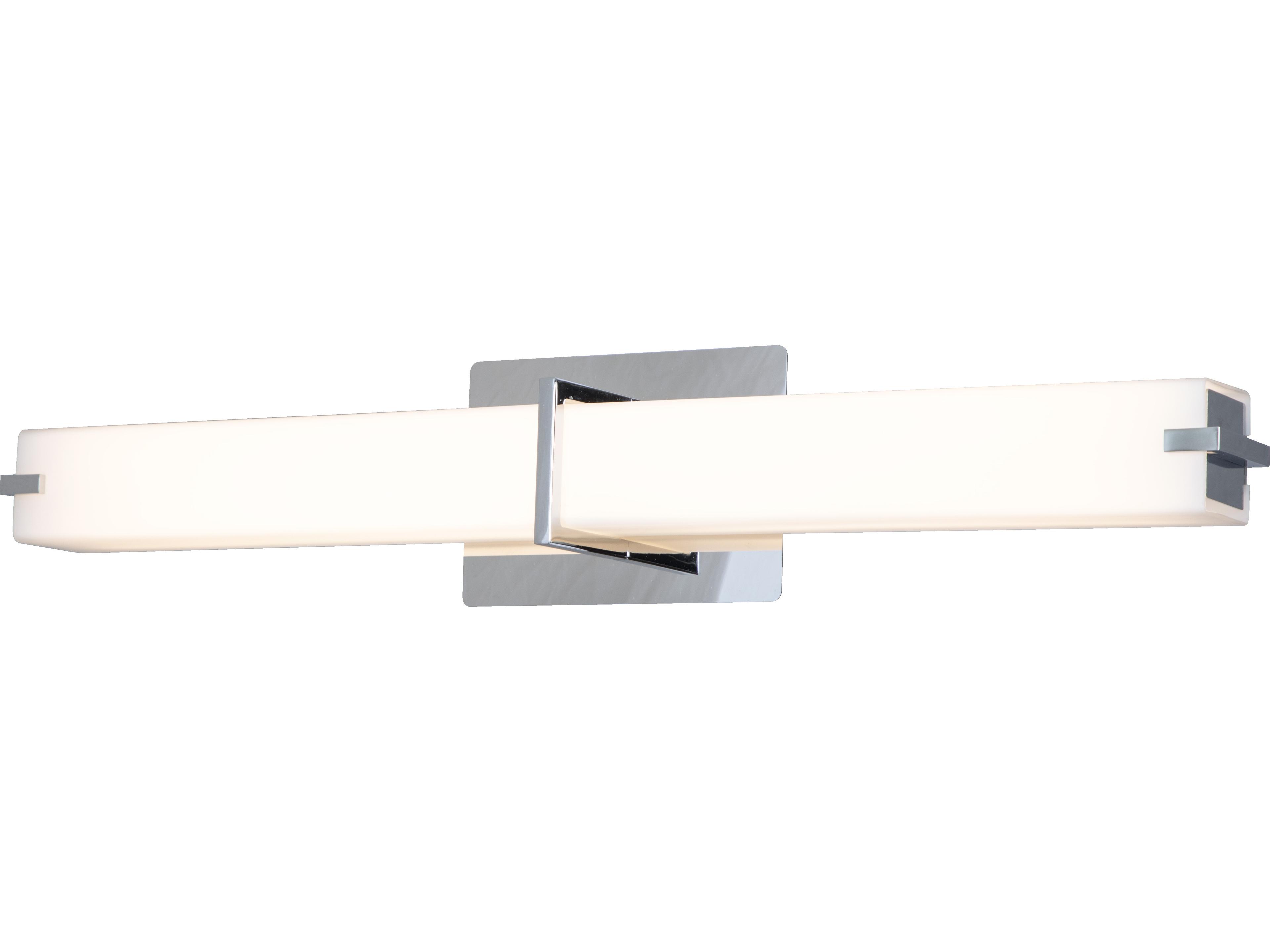 Abra Squire 1-Light Chrome Vanity Light