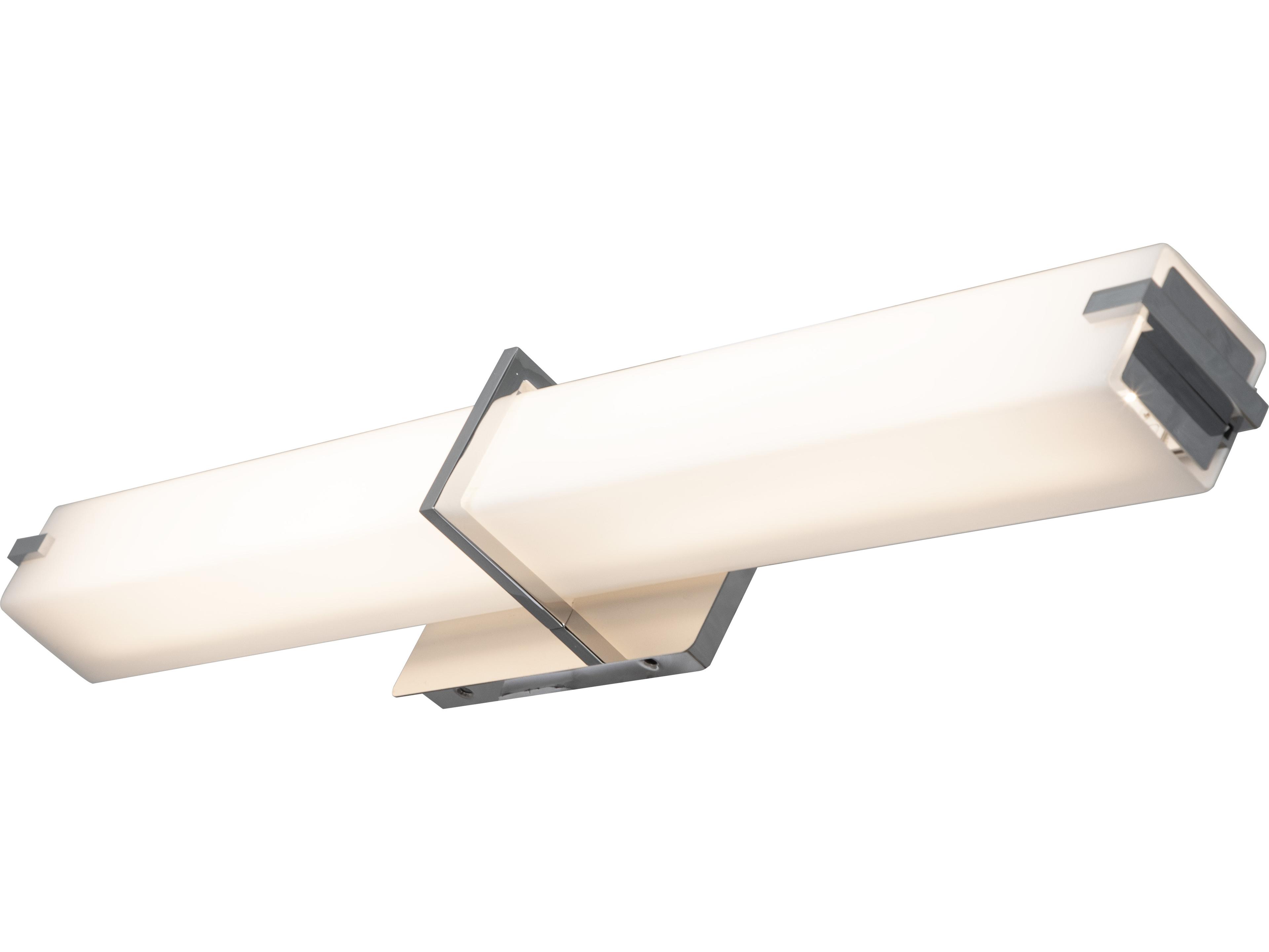 Abra Squire 1-Light Chrome Vanity Light