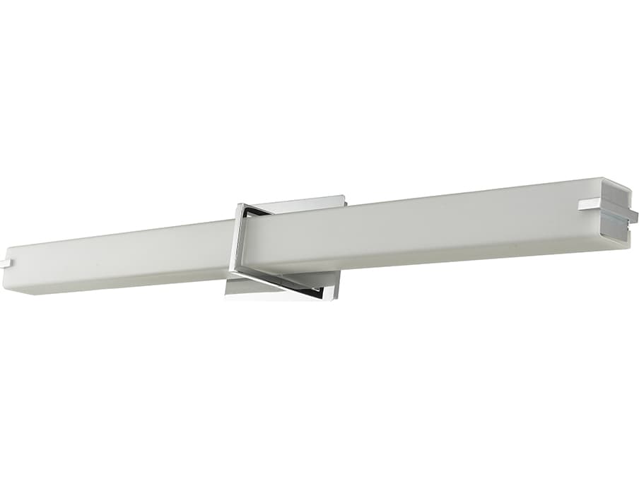 Abra Squire 1-Light Chrome Vanity Light