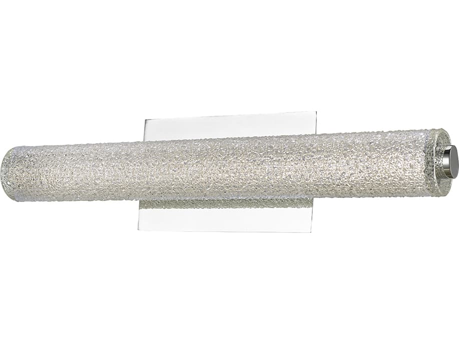 Abra Radius 1-Light Chrome Vanity Light