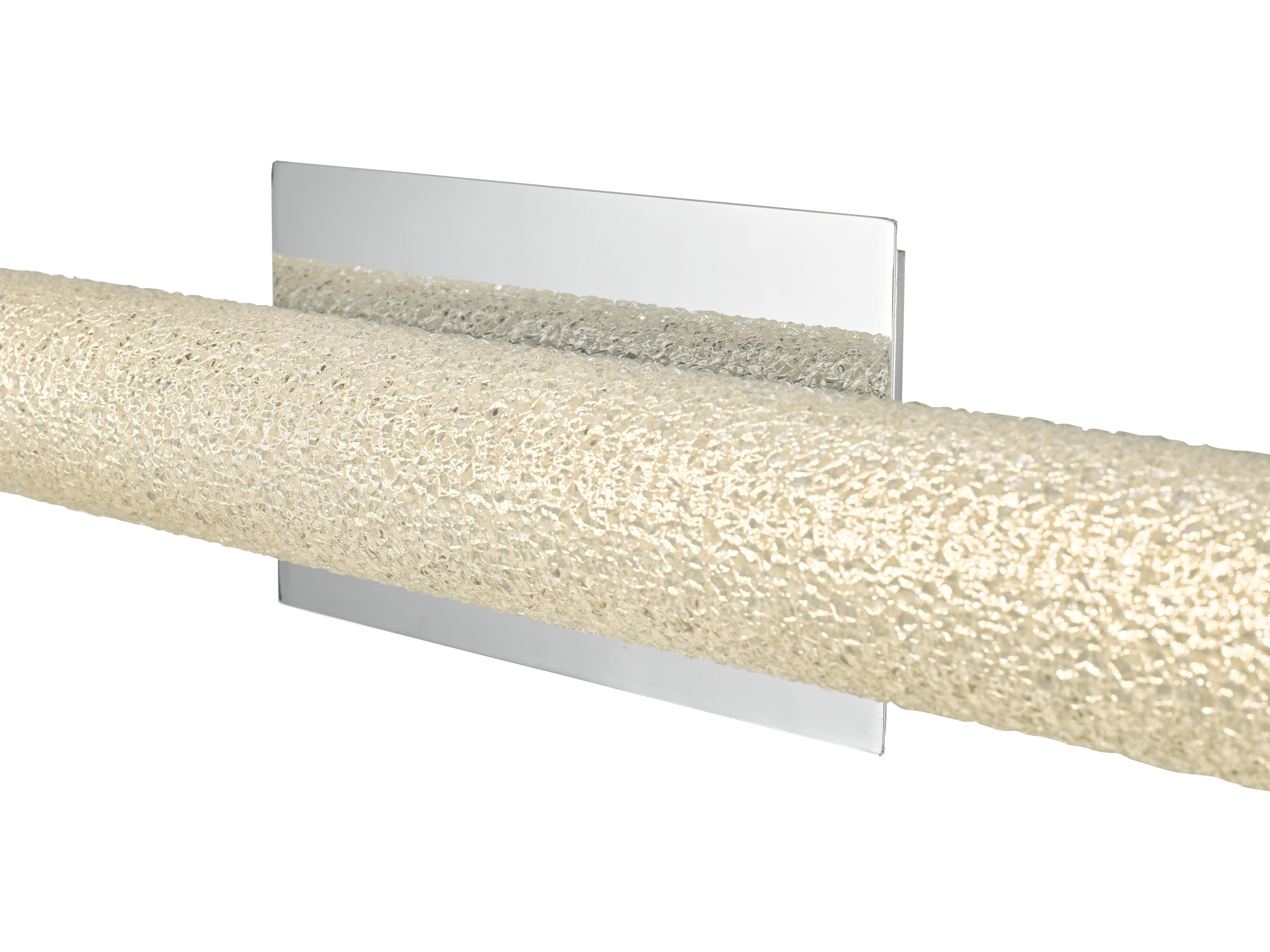 Abra Radius 1-Light Chrome Vanity Light