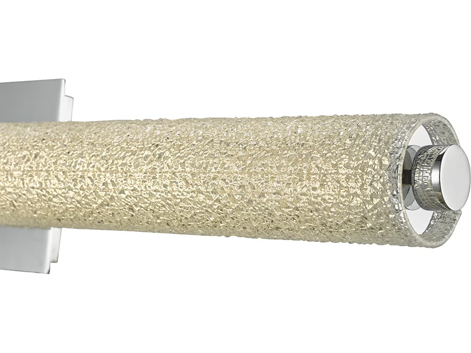 Abra Radius 1-Light Chrome Vanity Light