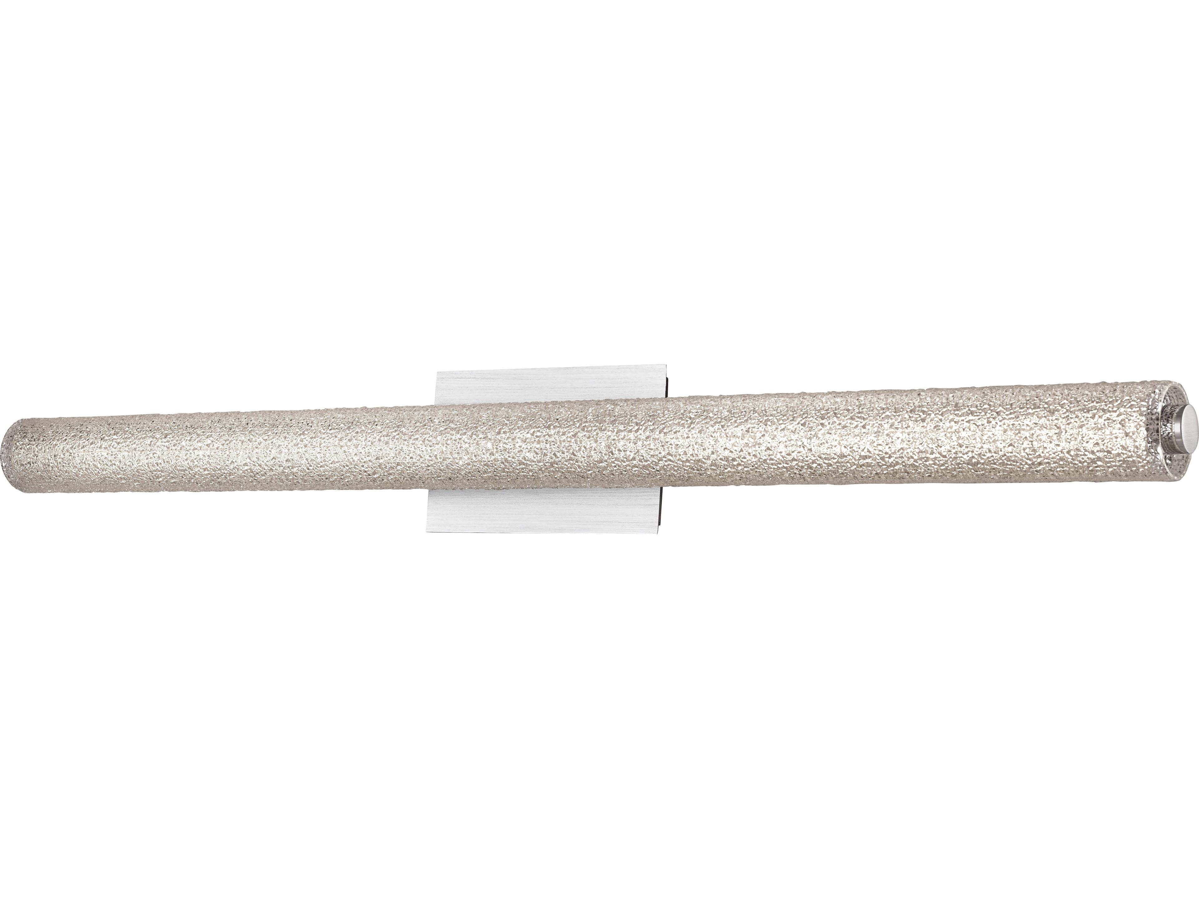 Abra Radius 1-Light Brushed Nickel Vanity Light