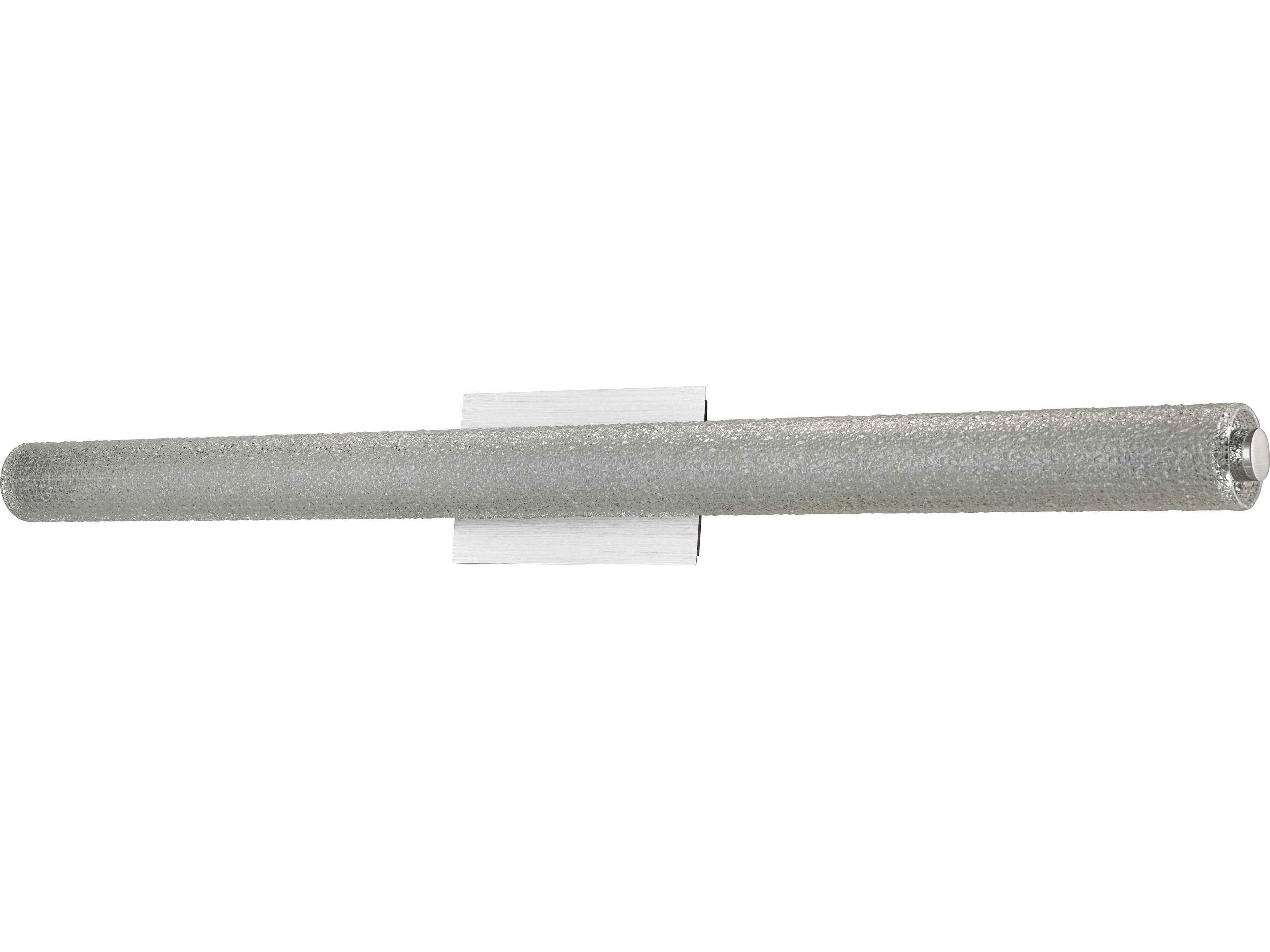 Abra Radius 1-Light Brushed Nickel Vanity Light