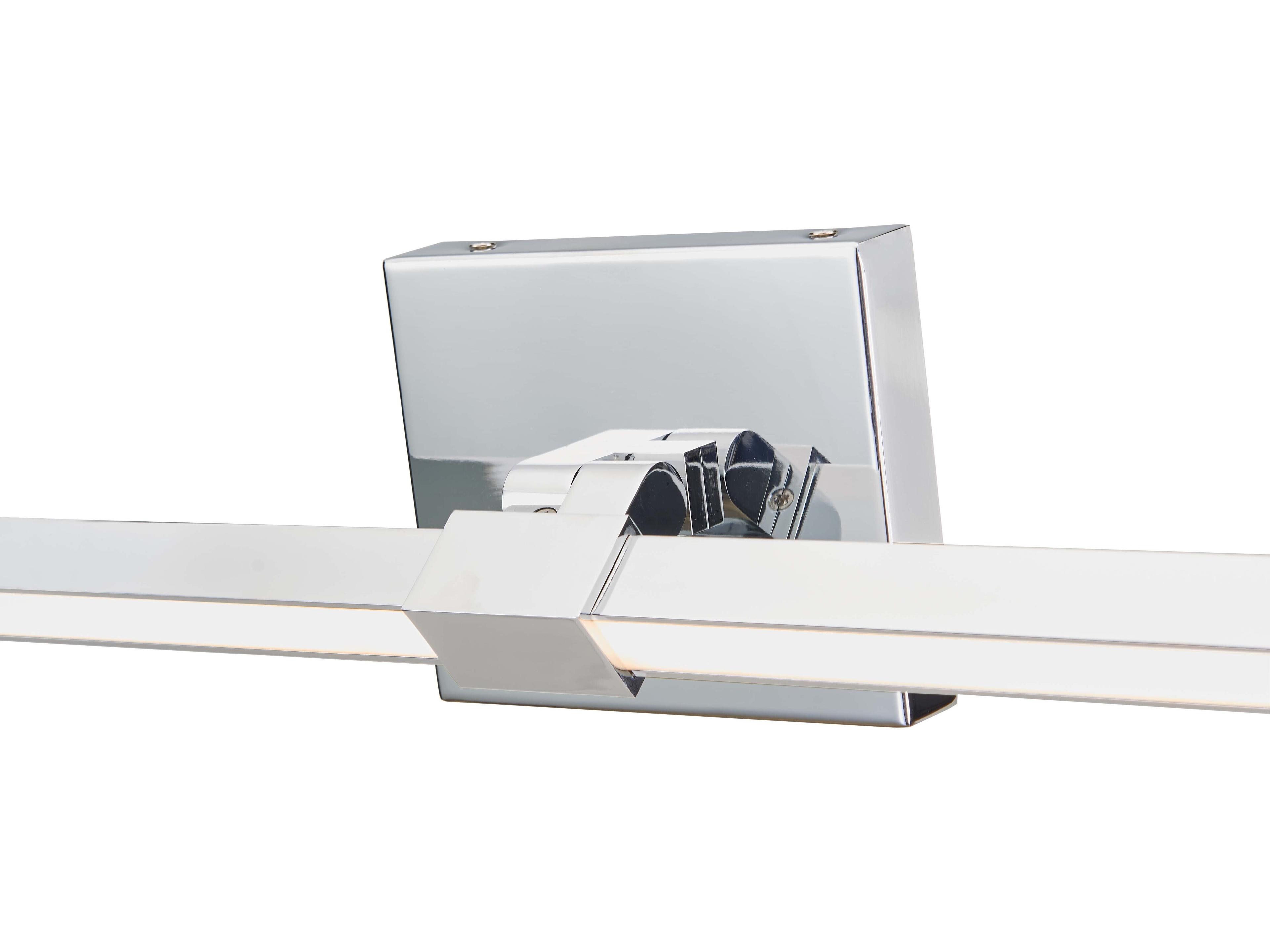 Abra Epee 1-Light Chrome Vanity Light