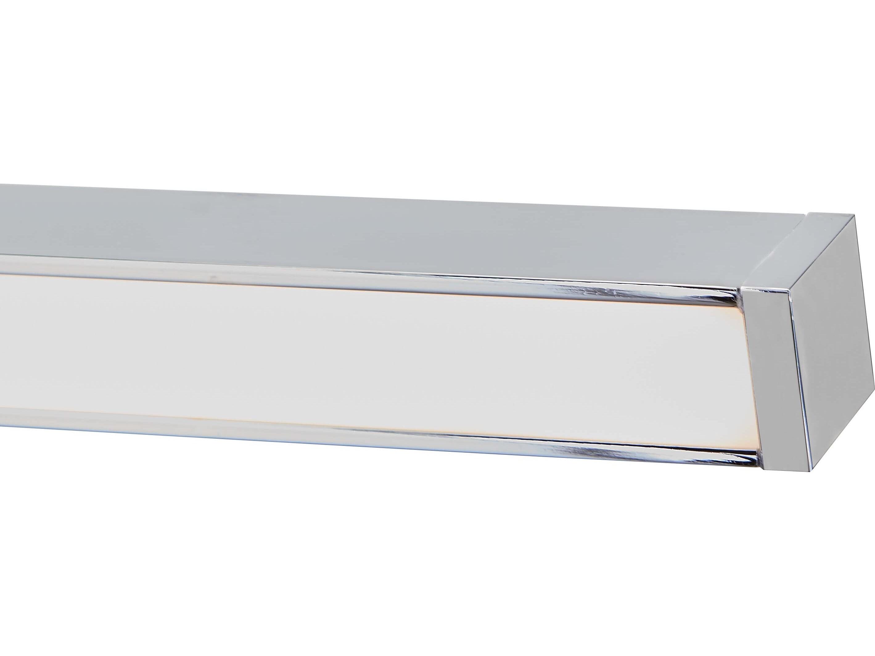 Abra Epee 1-Light Chrome Vanity Light