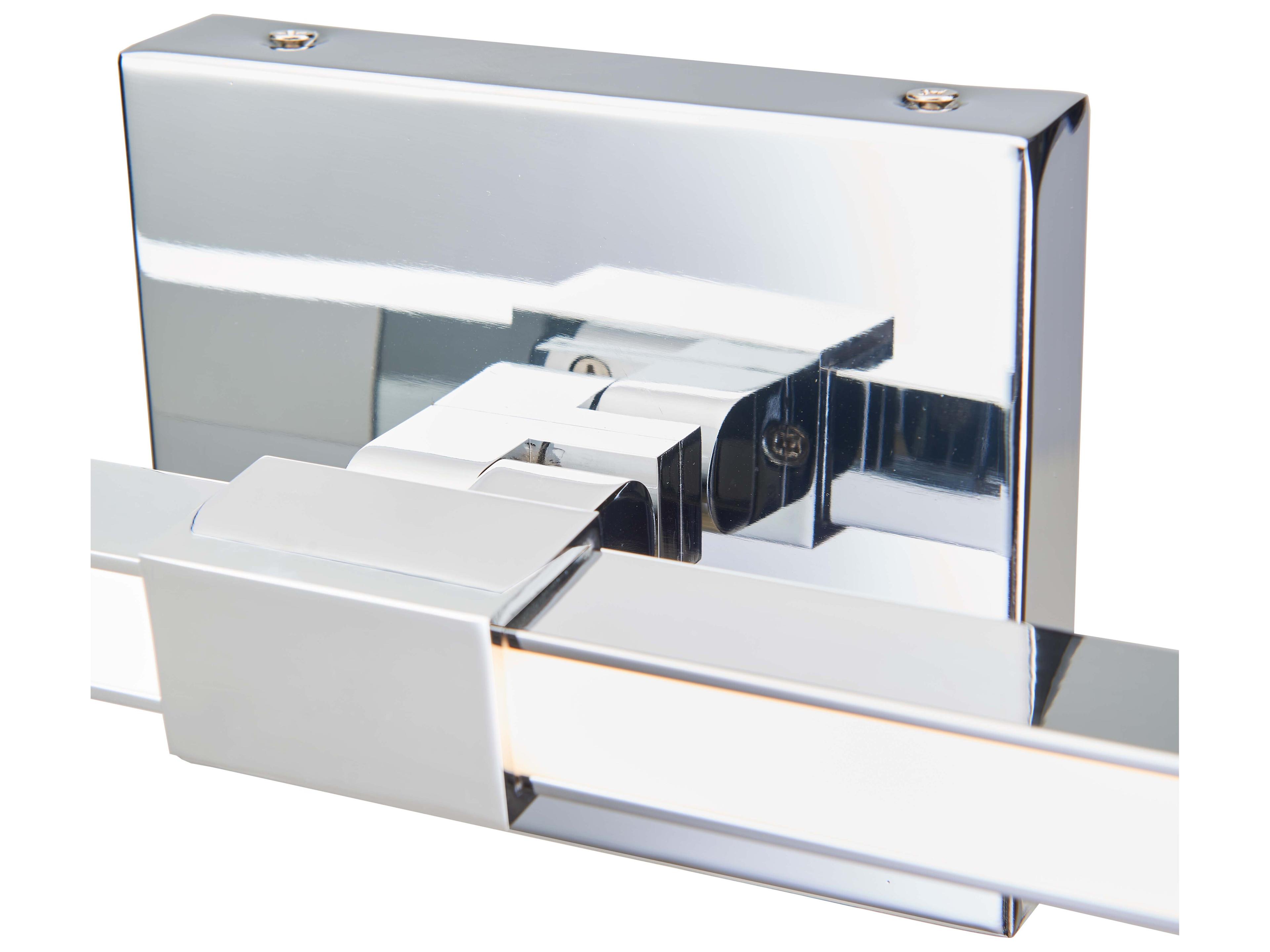 Abra Epee 1-Light Chrome Vanity Light