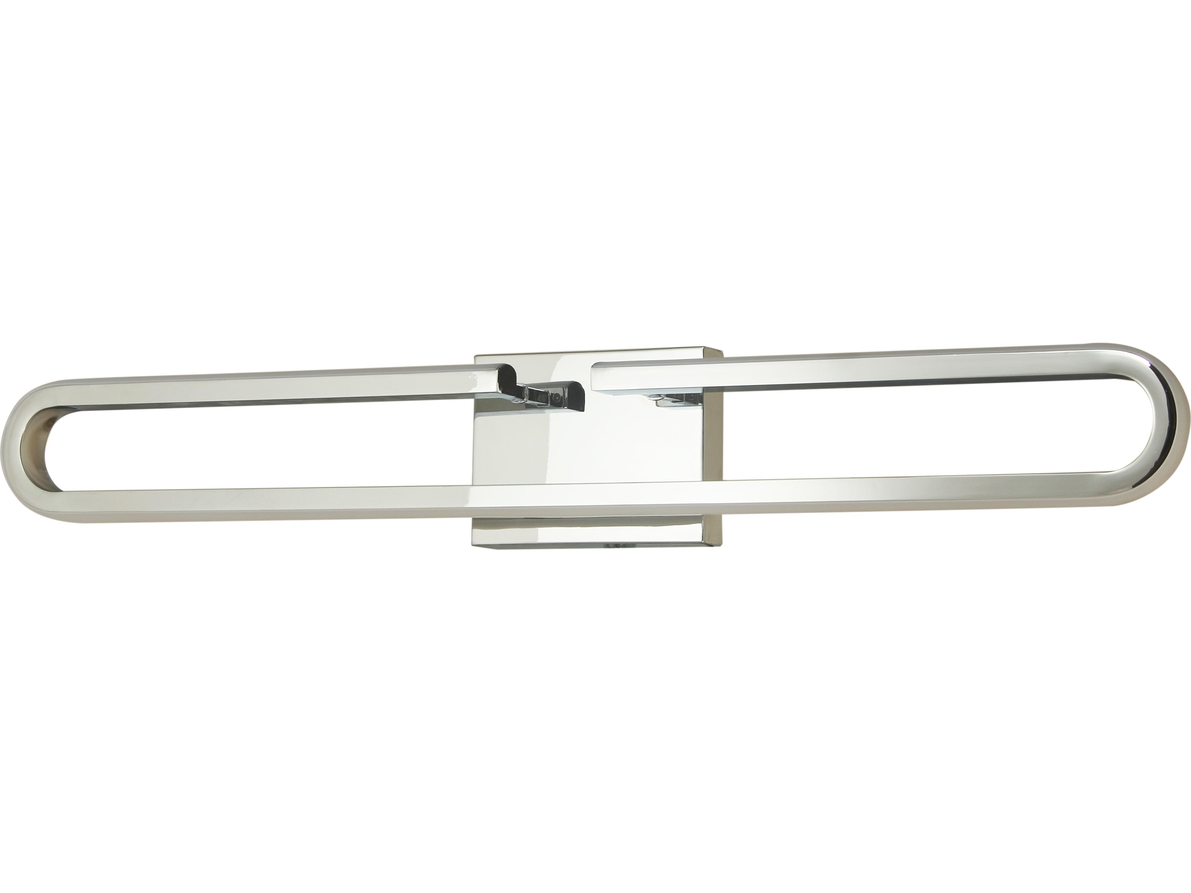 Abra Speedway 1-Light Chrome Vanity Light