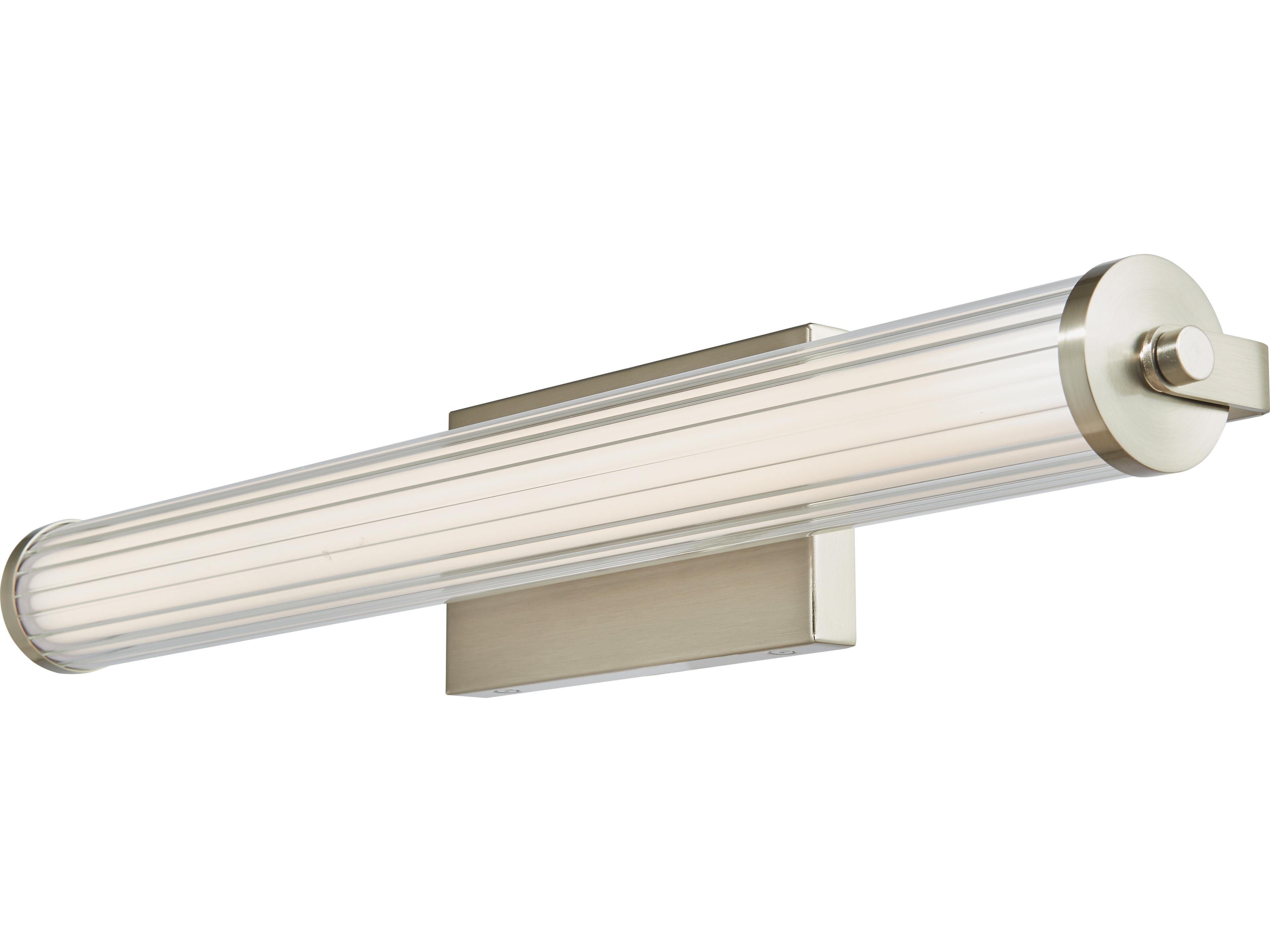 Abra Macie 1-Light Brushed Nickel Vanity Light