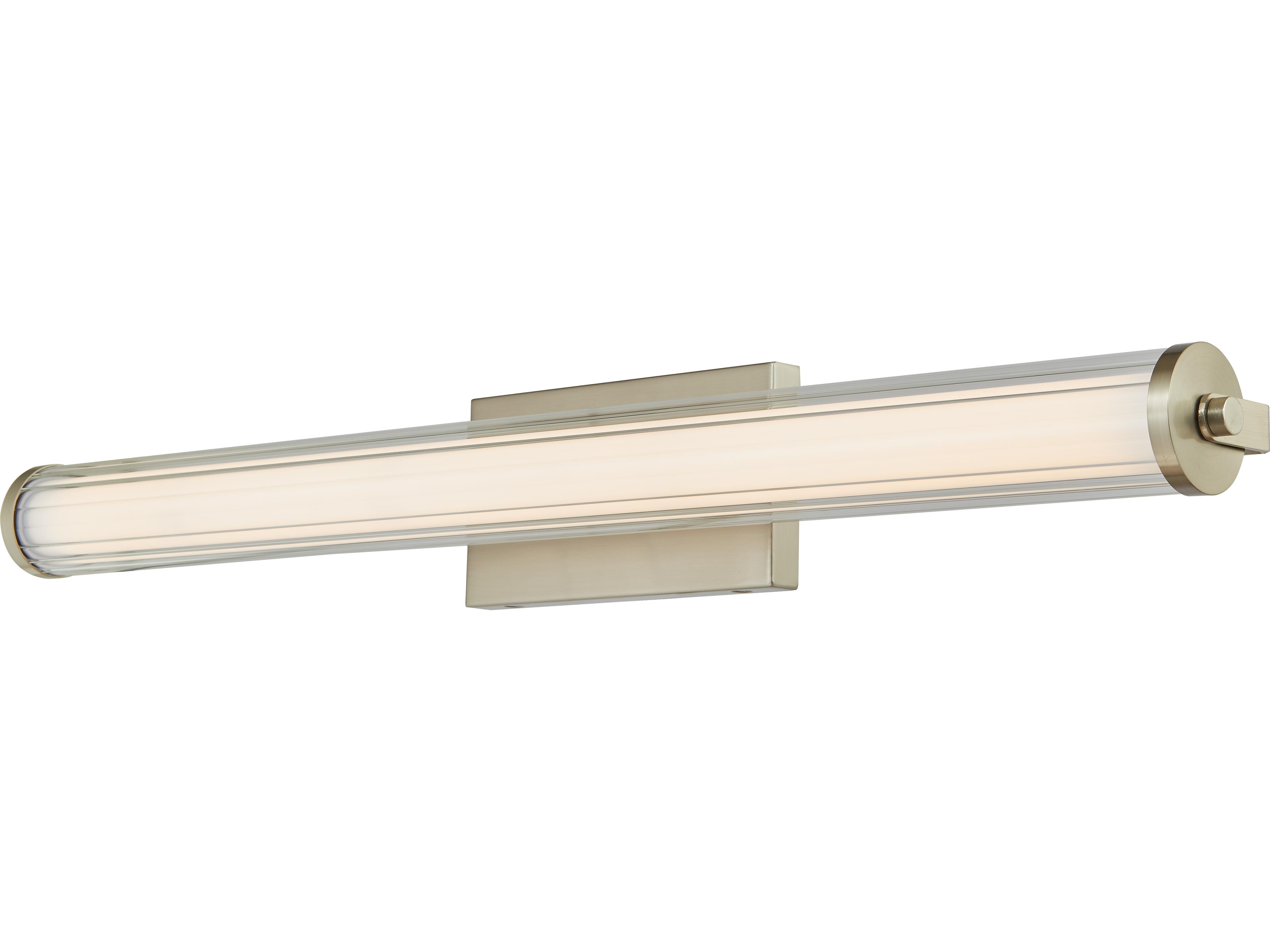 Abra Macie 1-Light Brushed Nickel Vanity Light