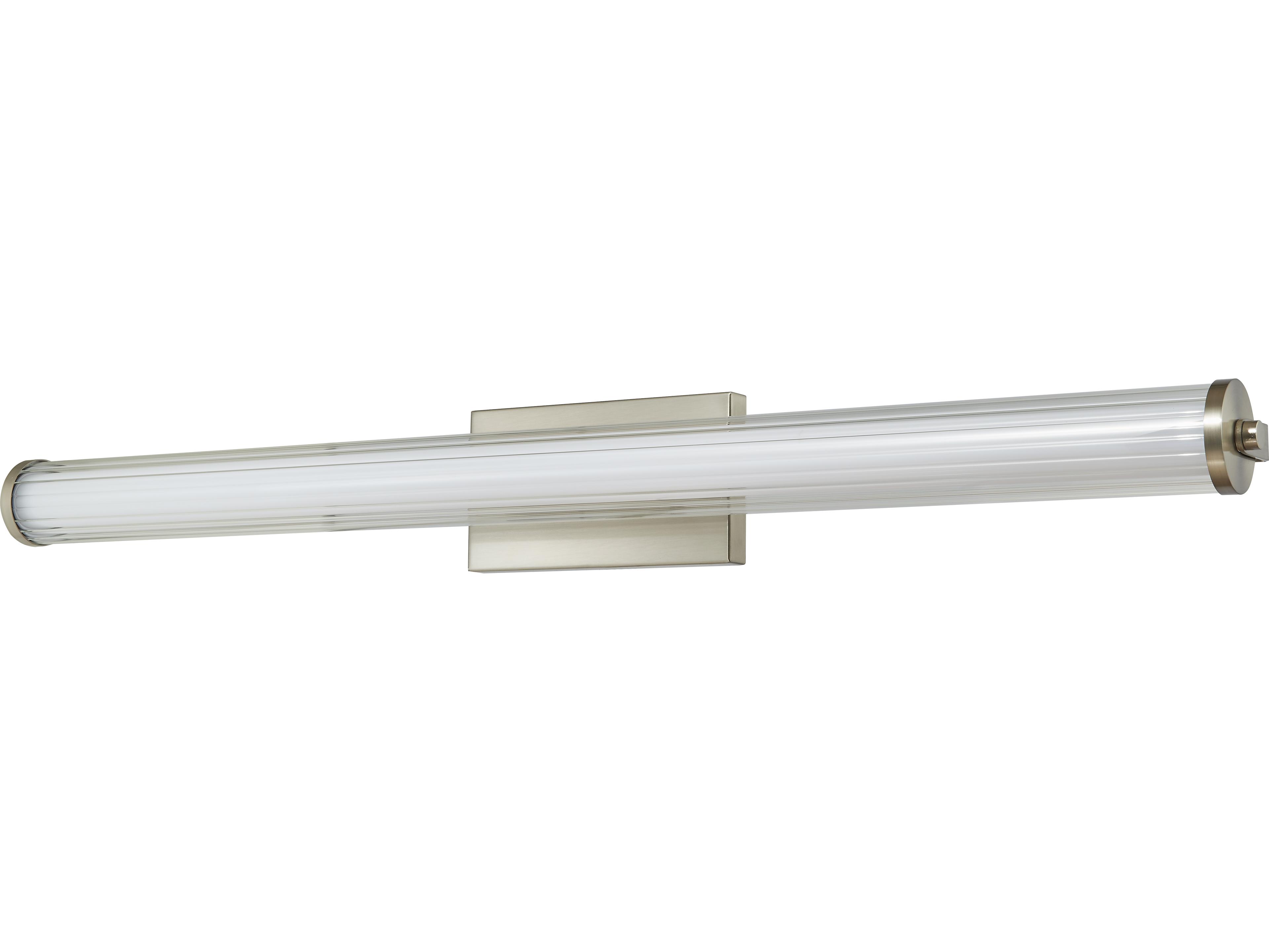 Abra Macie 1-Light Brushed Nickel Vanity Light