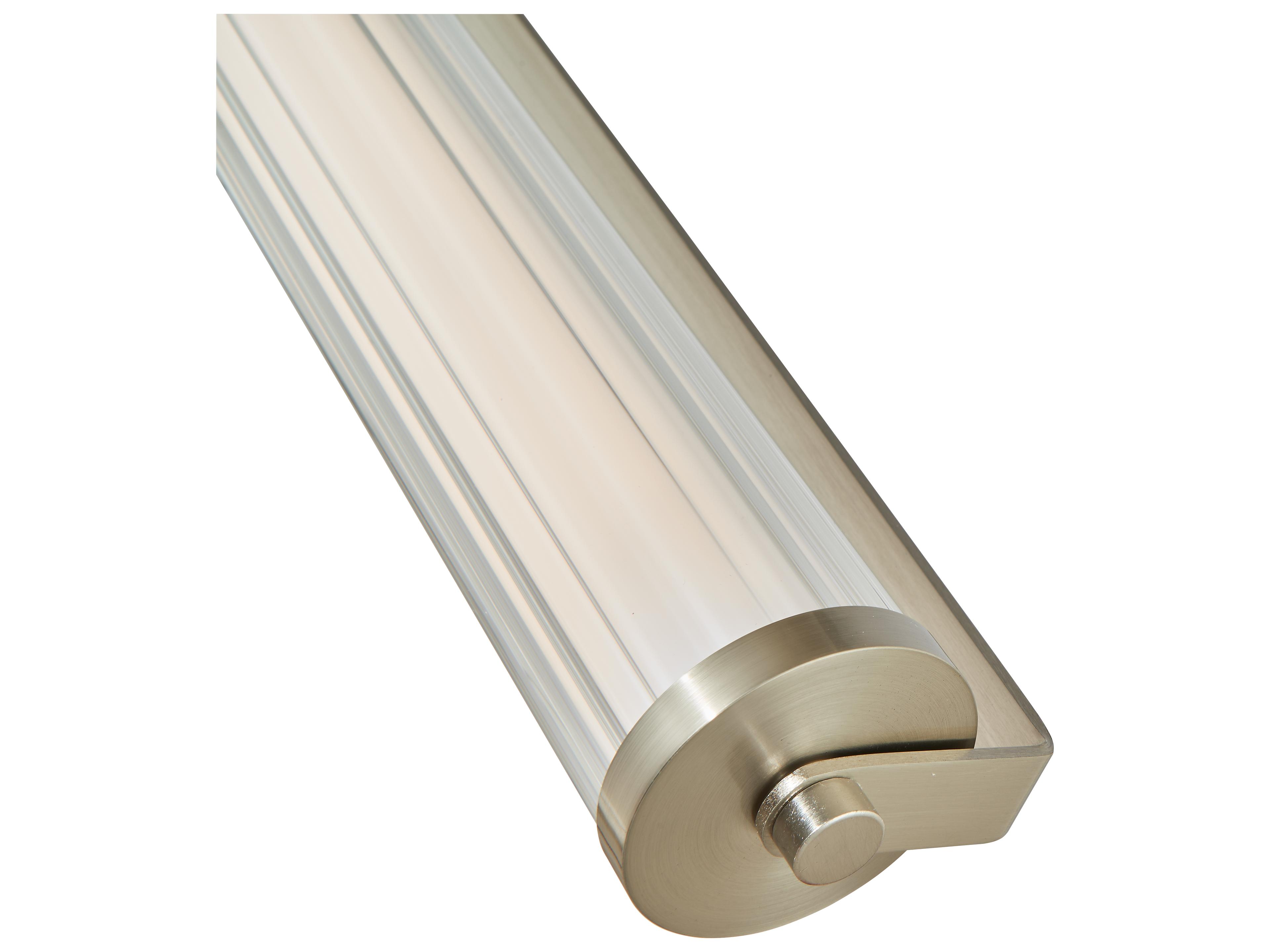 Abra Macie 1-Light Brushed Nickel Vanity Light