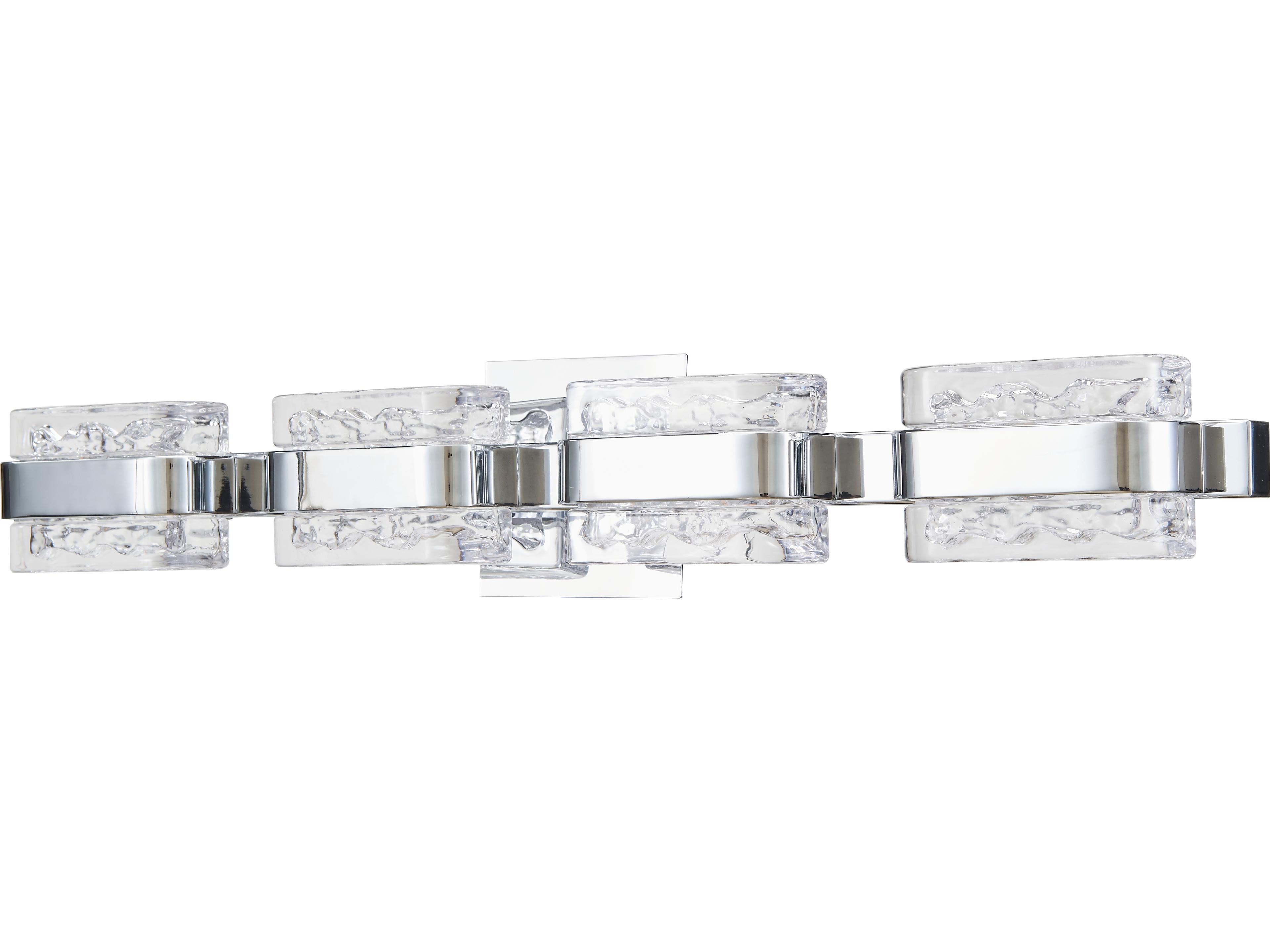 Abra Jojo 4-Light Chrome Vanity Light